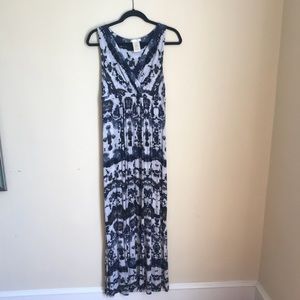 Tie dye maxi dress size XS. NWOT.